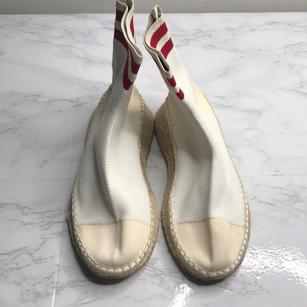 Alexander Wang | Dylan Knit Sock Sneakers | White
